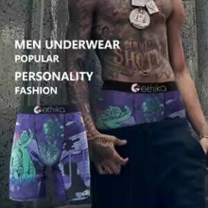 NEW 6PK ETHIKA Men Breathable Boxer Underwear The Staple XXL